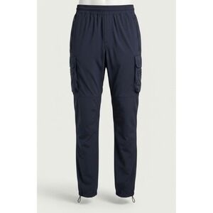 Represent 247 Mens Cargo Pants Black Nylon Stretch Technical Trousers Small